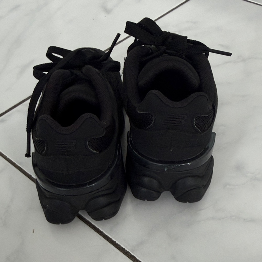 New Balance All-Black Athletic Shoes - Picture 3 of 5
